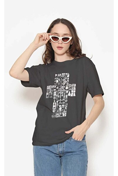 buzagi tasarım ürünleri Depeche Mode Regular Fit Black Unisex T-Shirt