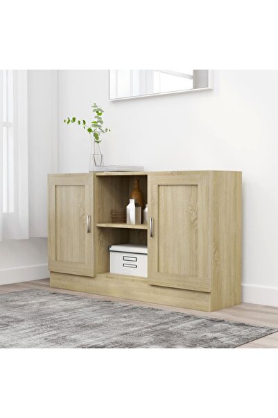 Concept Servantă, stejar Sonoma, 120 x 30,5 x 70 cm, PAL