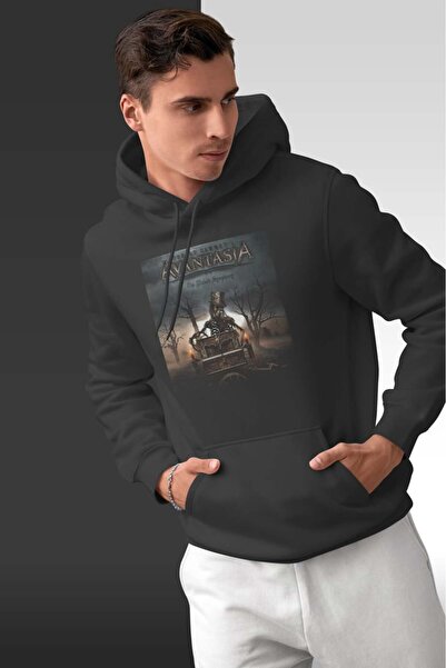 buzagi tasarım ürünleri Avantasia Oversize Hooded Unisex Sweatshirt