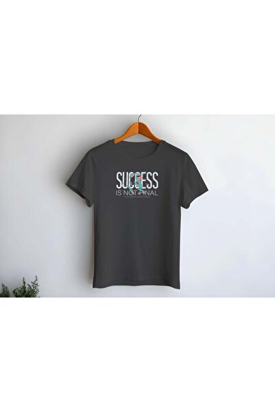 buzagi tasarım ürünleri Success Regular Fit Black T-Shirt