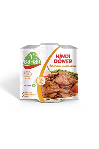 Bahar Hindi Pişmiş Hindi Soslu Döner 160 g