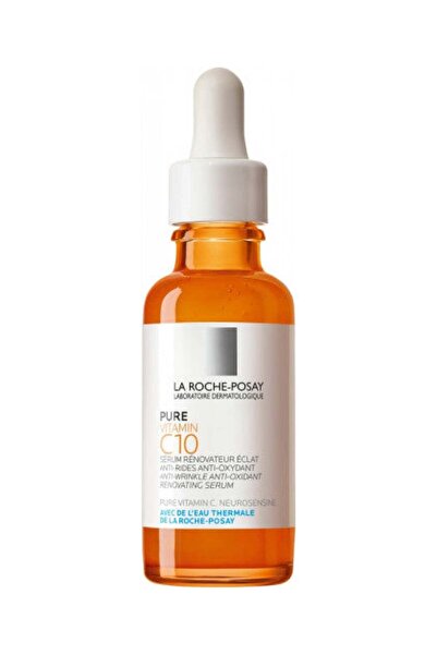 La Roche Posay سيروم Pure Vitamin C10 لإشراقة البشرة بفيتامين C، بسعة 30 مل
