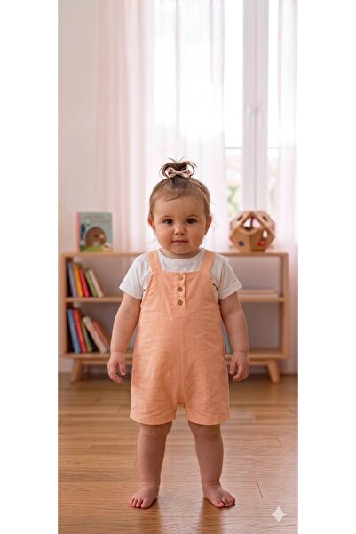 Bebecix Linen Touch Kız Bebek Barbatöz