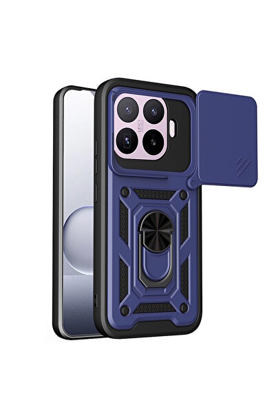 m.tk moveteck Xiaomi Mi 17T Pro Uyumlu Kılıf Kamera Korumalı Sürgülü Yüzüklü ...