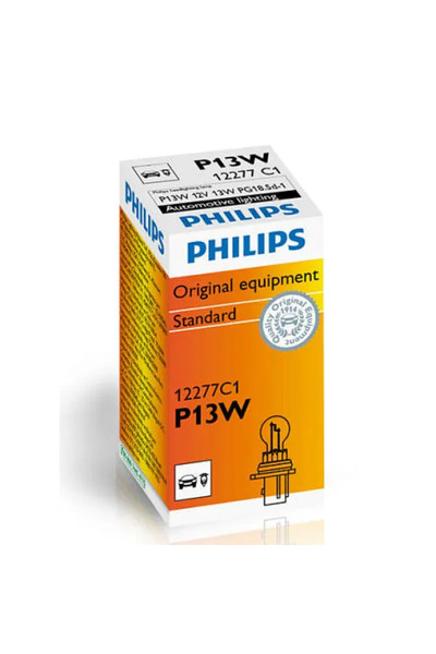 Philips Стандартна P13W 13W 12V 12277C1 Халогенна автомобилна крушка