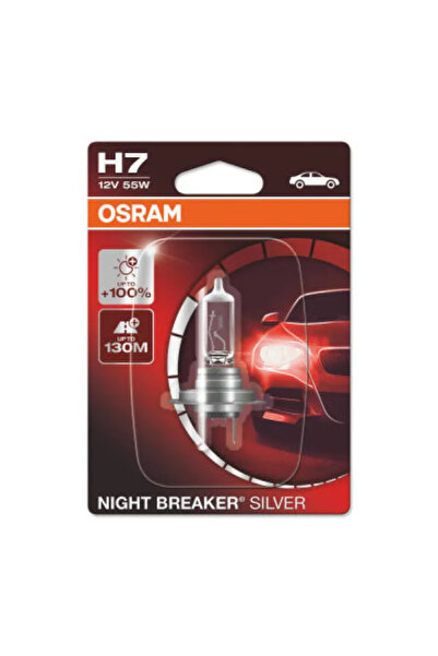 Osram Bec auto cu halogen H7 12V 55W, argintiu, Night Breaker