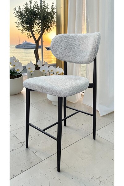 metallion Elyon Serisi 65 cm 1. Sınıf Metal Ayaklı 1. Sınıf İthal Kumaş 2’li ...