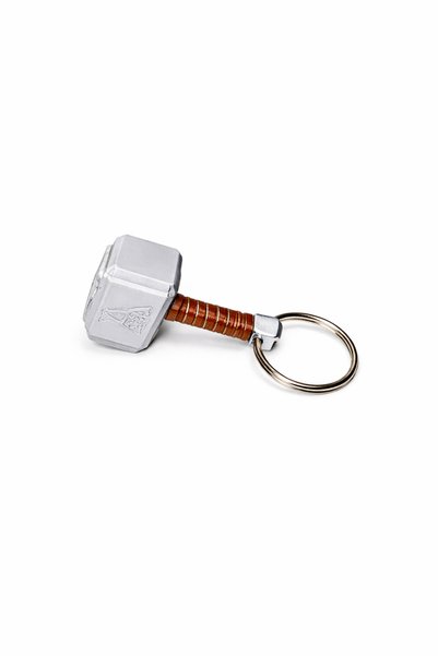 OEM Thor Hammer Mjolnir Keychain |   Metal Look Marvel Figure Keychain