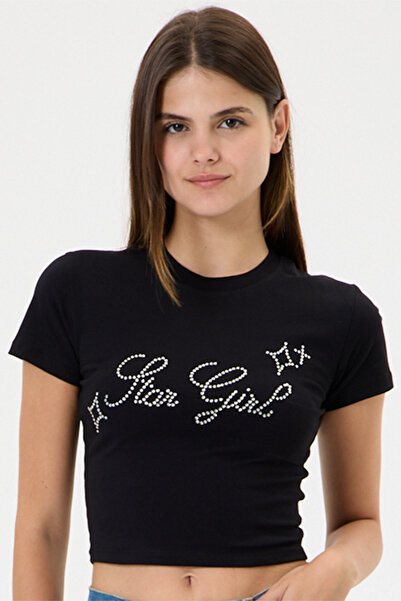 3 ROPE Tricou scurt pentru bebeluși cu imprimeu Star Girl Stone