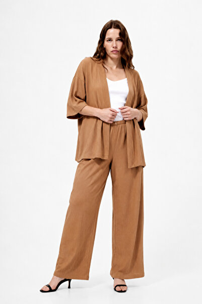 Generic Brand Set de două piese pentru femei Bürümcük Kumaş: kimono confortab...