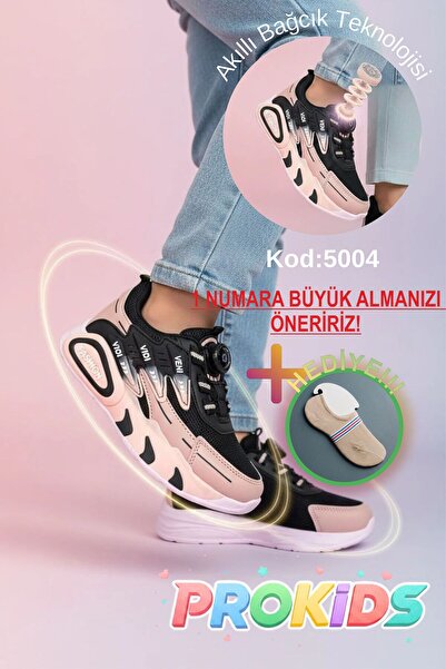 Prokids Veni Vidi Vici Tasarımlı Yüksek Tabanlı Ergonomik Çocuk Sneaker + çor...