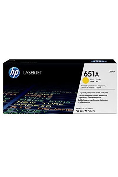 HP HPTON-CE342A Касета, Жълта