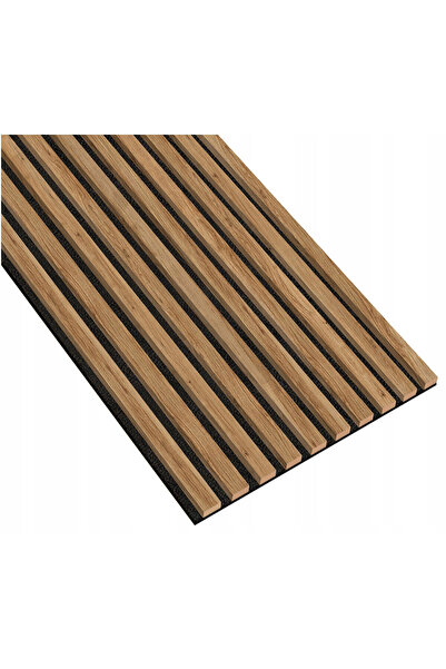 OEM SET 2 bucati RIFLAJ acustic Tip Panou 3D - Stejar Catania Dimensiune Tota...
