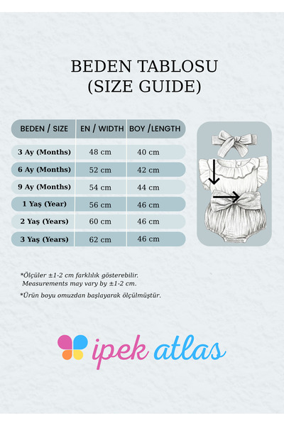 bshood X Silk Atlas Baby Girl Ruffled Sleeveless Muslin Cotton Romper