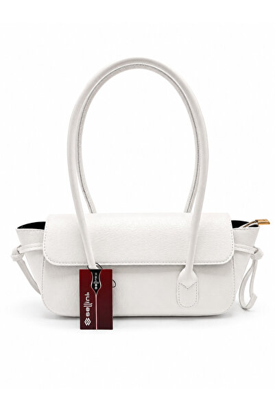 Sellini Berlin Baguette Women's Shoulder Bag with Knot Detail on the Covered ...