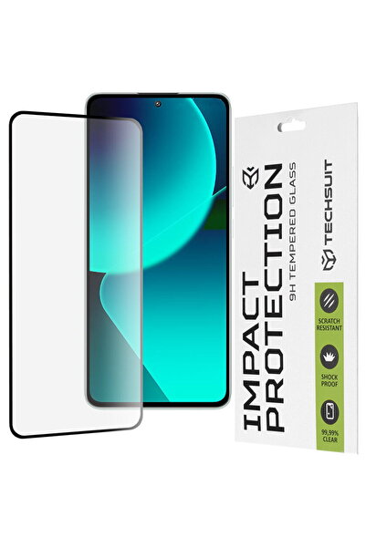 Techsuit Folie pentru Xiaomi 13T / 13T Pro - 111D Full Cover / Full Glue Glas...