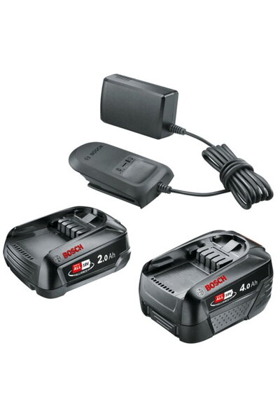 Bosch Set de pornire 18V, PBA 2.0Ah + PBA 4.0Ah + AL 18V-20, cu incarcator