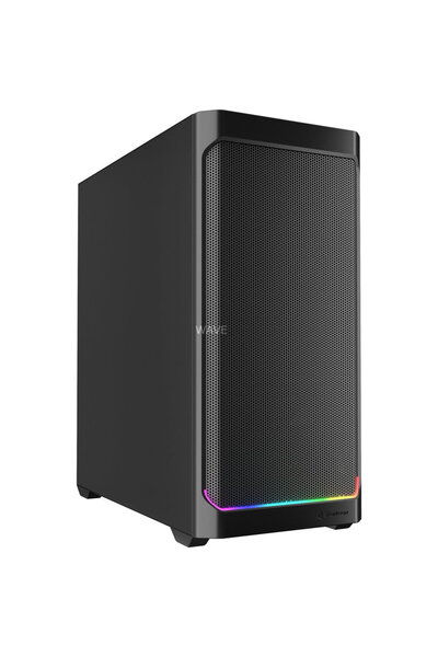 SHARKOON Mid Tower Fara sursa AK4 RGB Strip Negru