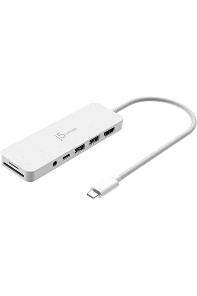 j5create -Hub USB-C multiport prietenos cu alimentarea prin Power Delivery