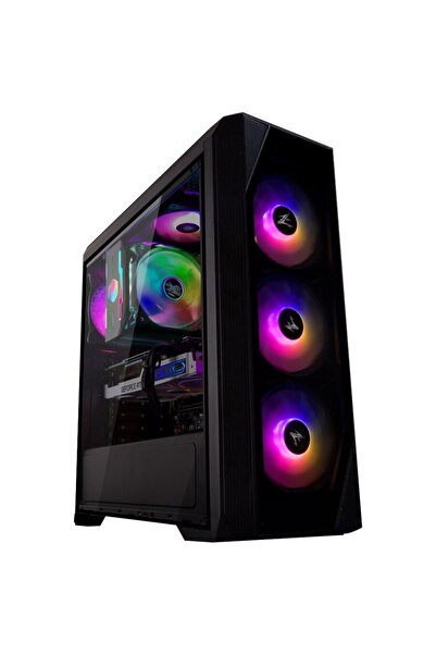 Zalman N5 TF ATX, ventilatoare RGB x4, T/G