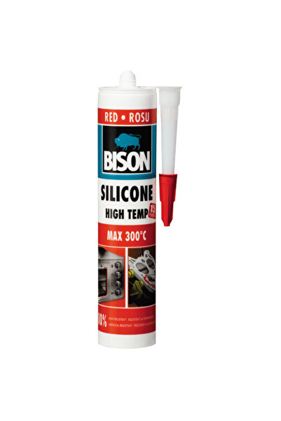Bison Silicon rosu rezistent la temperatura 280ml