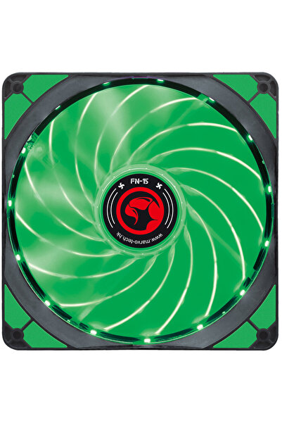 MARVO Ventilator 140 mm FN-15 green LED