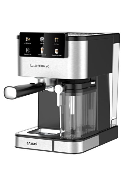 Samus Latteccino 20, 20 bari, rezervor lapte 500 ml, 6 tipuri bauturi, 1350 W...