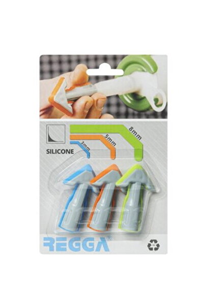 REGGA Set Aplicator concav pentru etanseizant siliconic 3, 5, 8mm