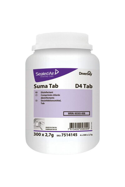 Diversey Suma Tab D4 pastile cloramina dezinfectant alimentar