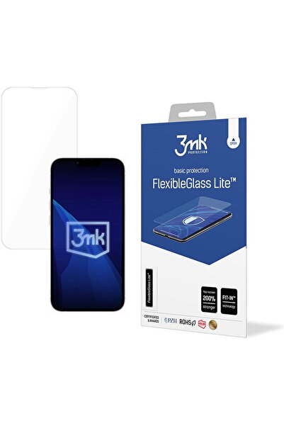 3MK Folie pentru iPhone 16e - FlexibleGlass Lite - Transparentă