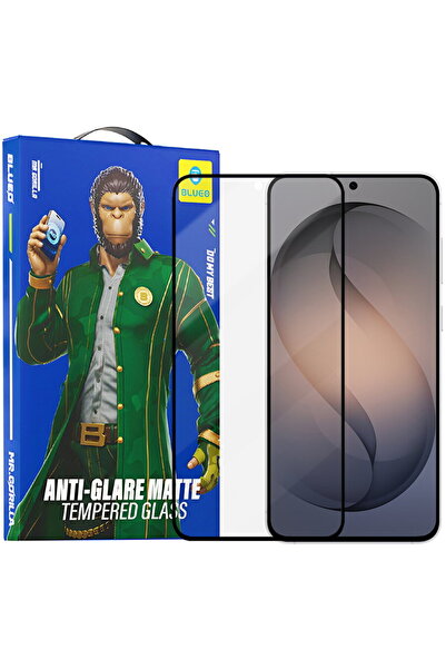 BLUEO Samsung Galaxy S26 Screen Protector - Anti-Glare Matte Glass - Black