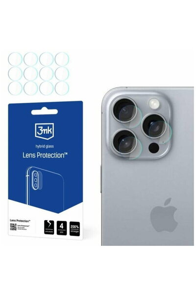 3MK Folie de protectie camera Lens Protection pentru iPhone 16 Pro Max