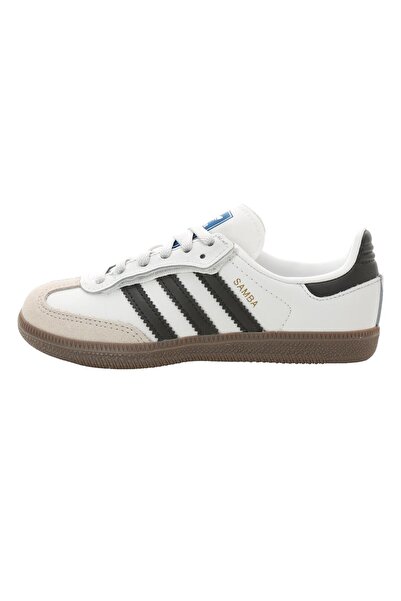 adidas JQ6391-C Samba Og Cf Mână C &amp; Ccedil;Pantofi sport pentru copii alb