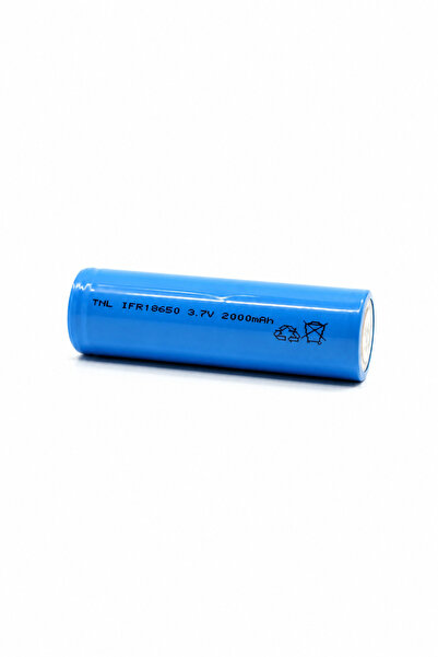 Efcell EF-18200D 18650 3.2V 2000mAh LiFePO4 Düz Kafa Şarj Edilebilir Pil