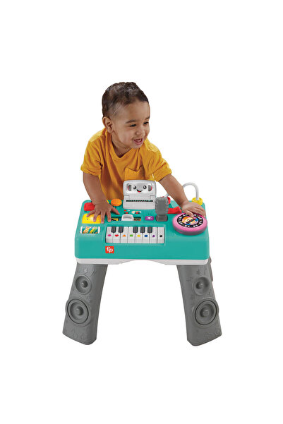FISHER PRICE Fisher-Price Sesli ve Işıklı Eğlenceli DJ Aktivite Masası HRB61