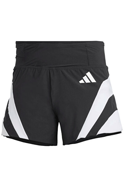 adidas Șorturi de alergare pentru bărbați Adizero 5" FW 2025-Negru/Alb-L