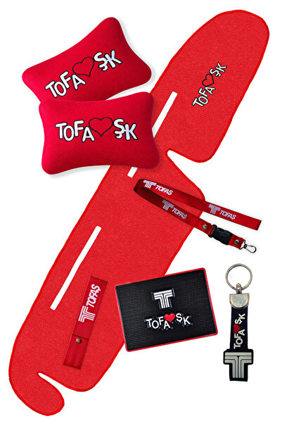 TUSBA MARKET Tofas Şahin Doğan Eagle Red High Torpedo Protection Carpet / Red...