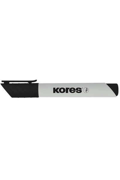 kores Μαύρος μαρκαδόρος λευκού πίνακα 3mm
