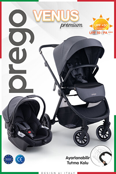 Prego Venüs Premium UV Tenteli Travel Sistem Bebek Arabası