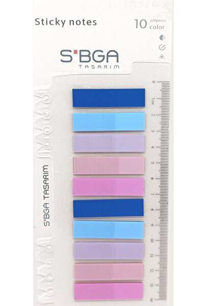 sibga tasarım Post-it colorat transparent Post-it Post-it. Semn de carte Semn...
