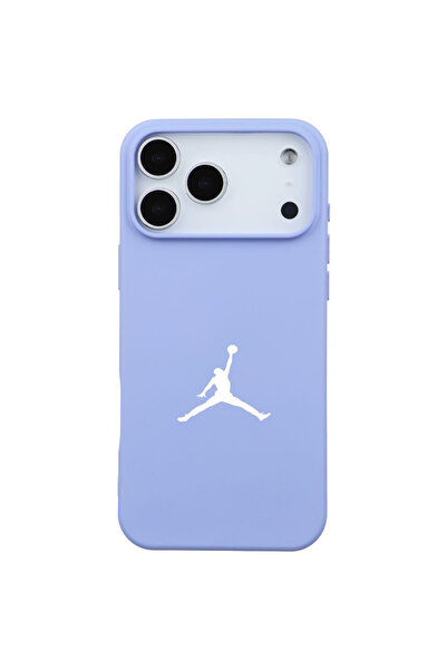 Casen iPhone 17 Pro Lila Lansman Renkli Silikon Premium Basketbol Kılıf