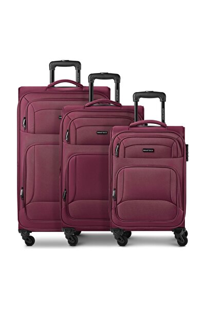 Smartbox Edition 04 4 Rollen Kofferset 3-teilig mit Dehnfalte
