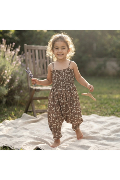 BİANCOFİGLİO bebek şalvar elbise
