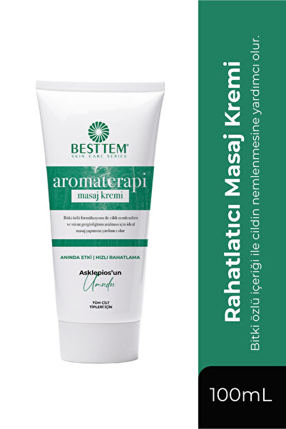BESTTEM Aromaterapik Masaj Kremi – Bitkisel Etkili Rahatlama | 100 ml