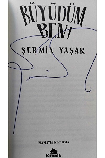 Kronik Kitap Büyüdüm Ben! - Telefon Melefon Yok! Şermin Yaşar 2 KİTAP İMZAHEDİYE