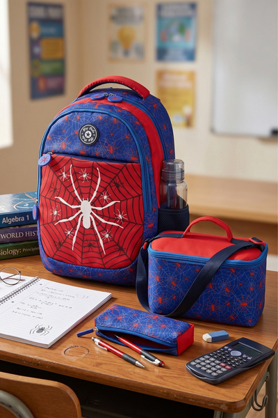 By Hakan My Polo 2075 3-Piece Set Boys' Primary School Bag with Pen Holder an...