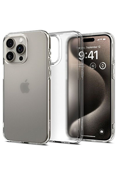 Spigen Husa pentru iPhone 15 Pro Max - Ultra Hybrid - Transparent Mat