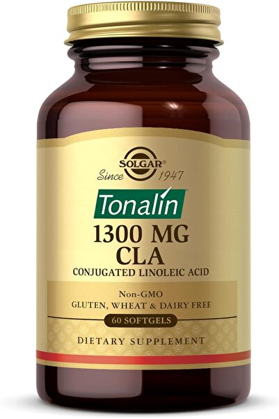 Solgar Tonalin Cla, 1300 mg, 60 Softgels, Energy Support, Fitness Nutrition, ...