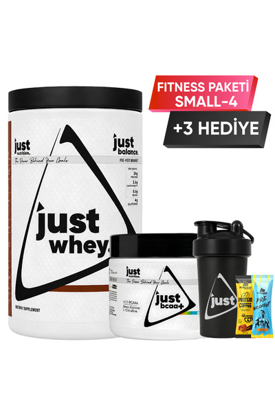 Just Nutrition Fitness Paketi - Small 4 + 3 Hediye (Protein Tozu + Bcaa)