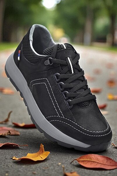 ISPARTALILAR 1640 Orthopedic Sole Genuine Leather Men's Shoes Seasonal Winter...